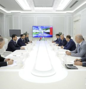 Встреча делегации из ОАЭ с Хокимом г.Ташкента