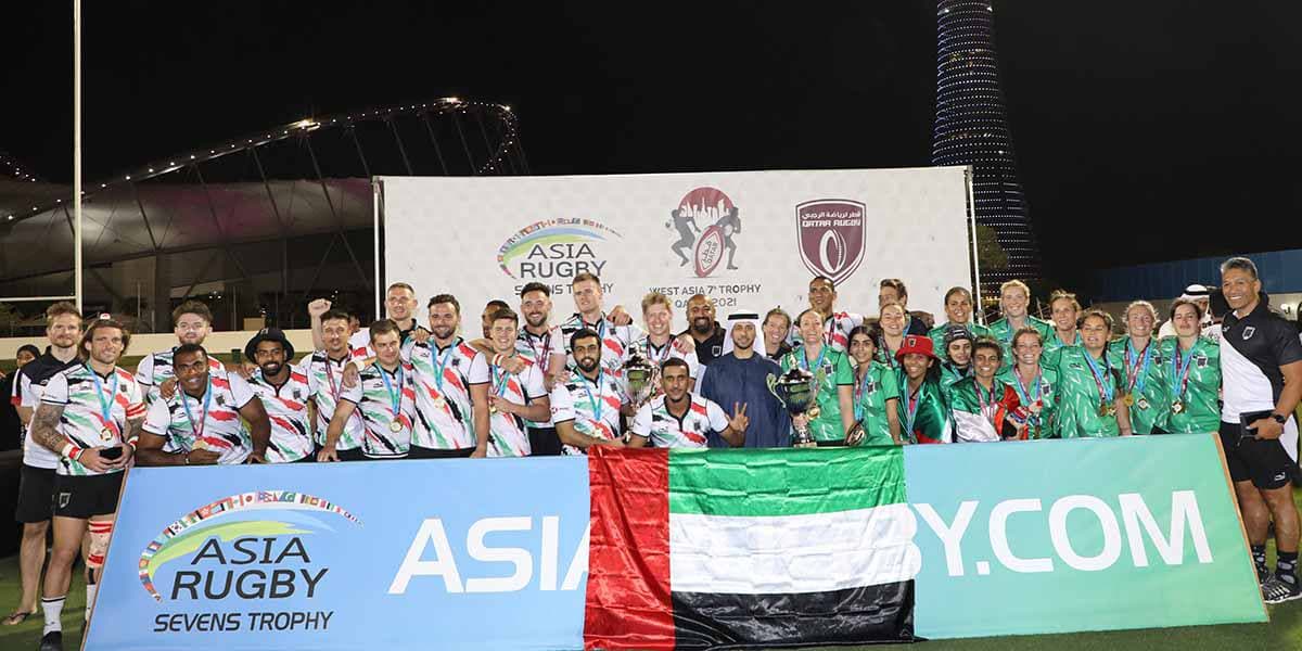 UAE won two gold medals in rugby-7 in the West Asian Cup