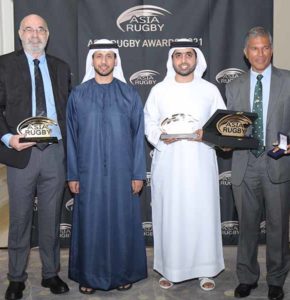 Asia Rugby Honors Distinguished Characters