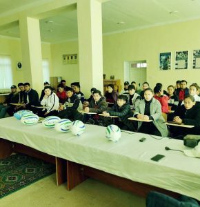 A training seminar on rugby was organized in Khorezm region