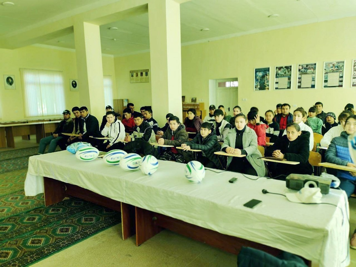 A training seminar on rugby was organized in Khorezm region