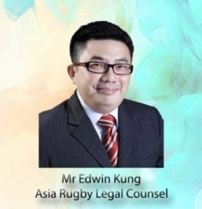 Asia Rugby appoints Edwin Kung and adds high-level Advisory Committee’ to complement its 10 other committees