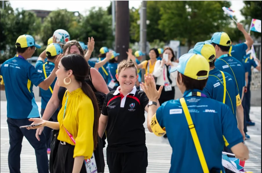 Join Team 2023, Rugby World Cup 2023’s Volunteer Programme