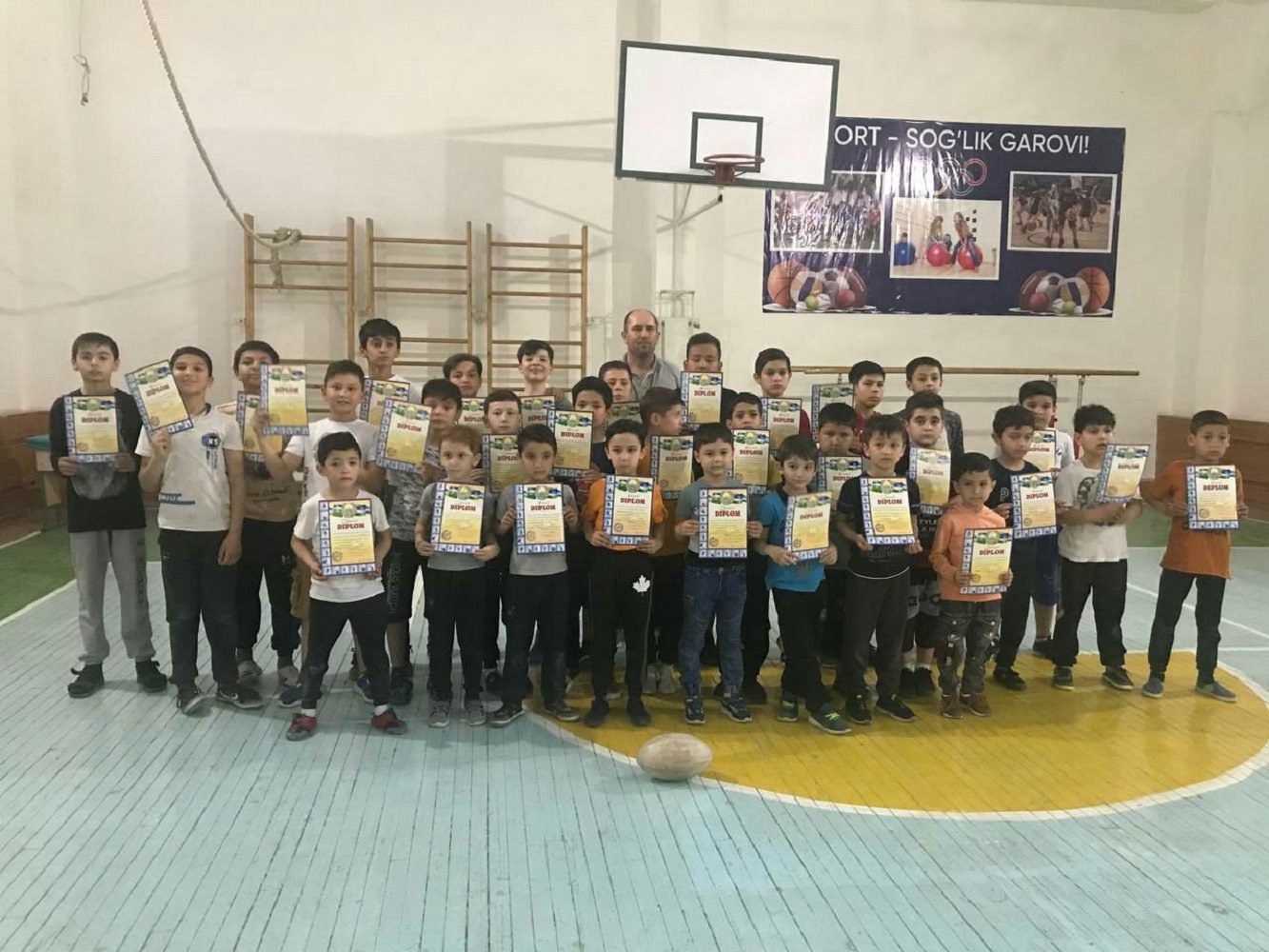The school rugby superiority was held in Bukhara