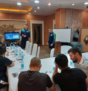 Courses for coaches have started in Bishkek