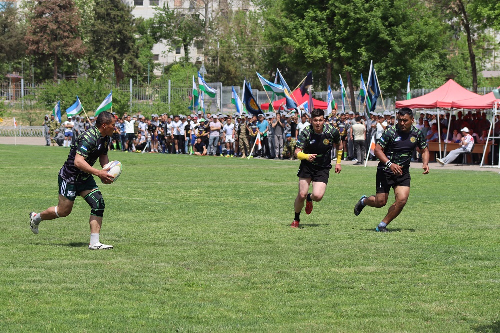 Rugby tournament among servicemen