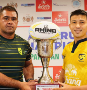 Thailand won the first match of the second division of the Asian Championship