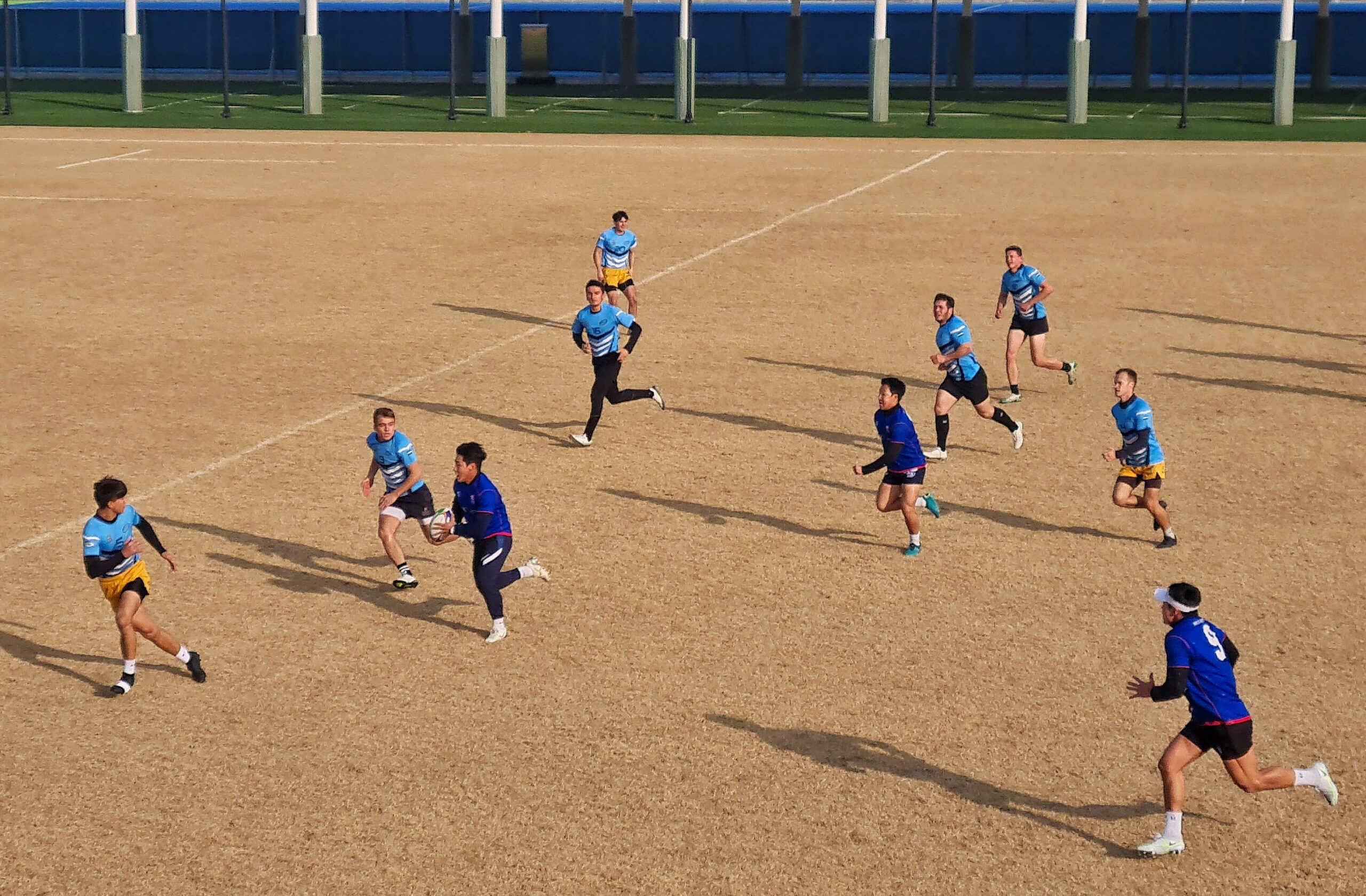 Uzbekistan rugby-7 team continues their training in Korea