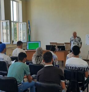 The seminar for coaches in Turakurgan